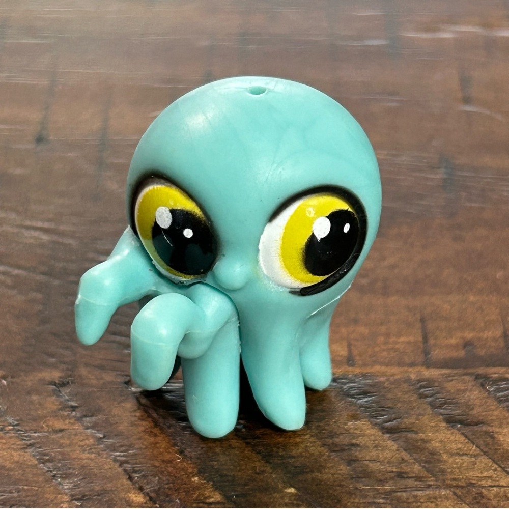 Littlest Pet‎ Shop LPS  Blue Octopus #3726